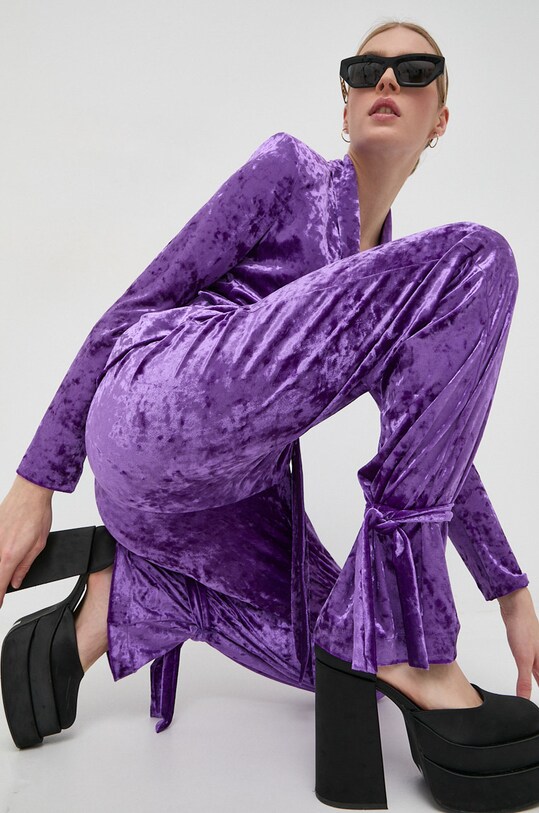 Σακάκι Patrizia Pepe μωβ 2S1448.J050X