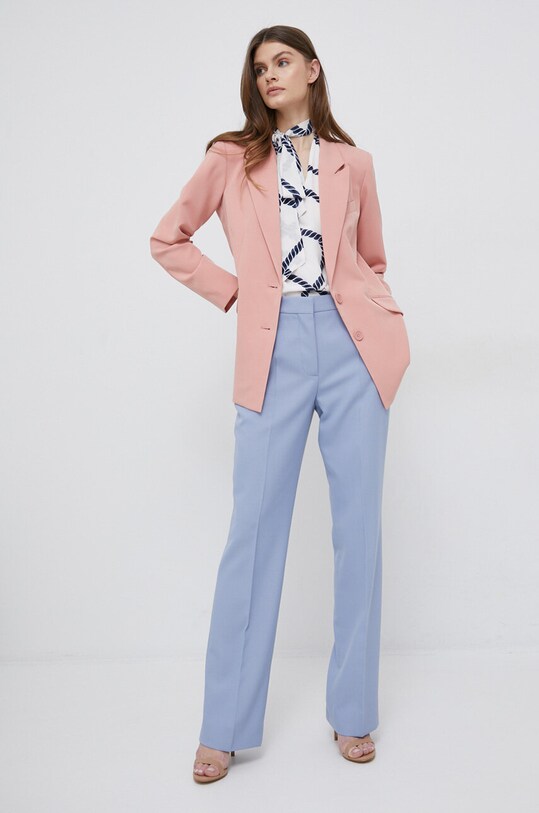 Dkny marynarka P3ACTQ81 różowy SS23