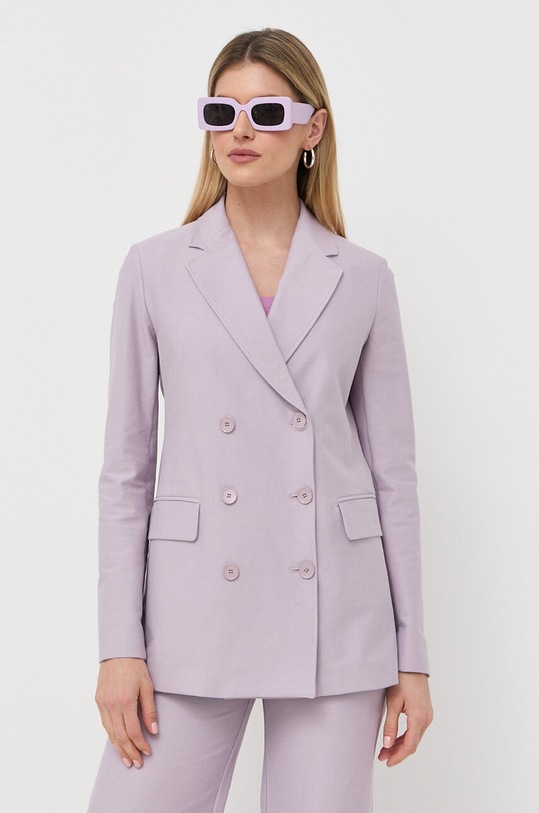 Max Mara Leisure sacou necaptusit violet 2339110736600