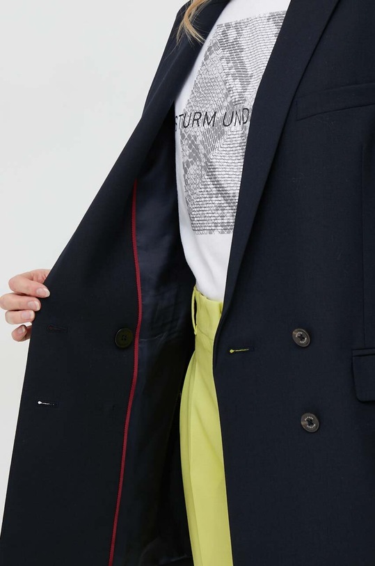 Μπλέιζερ με μίγμα μαλλιού Tommy Hilfiger WW0WW38980.PPXY