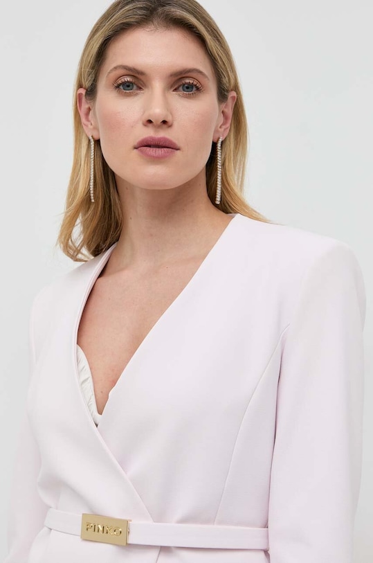 Pinko marynarka tkanina różowy 100164.A0HC