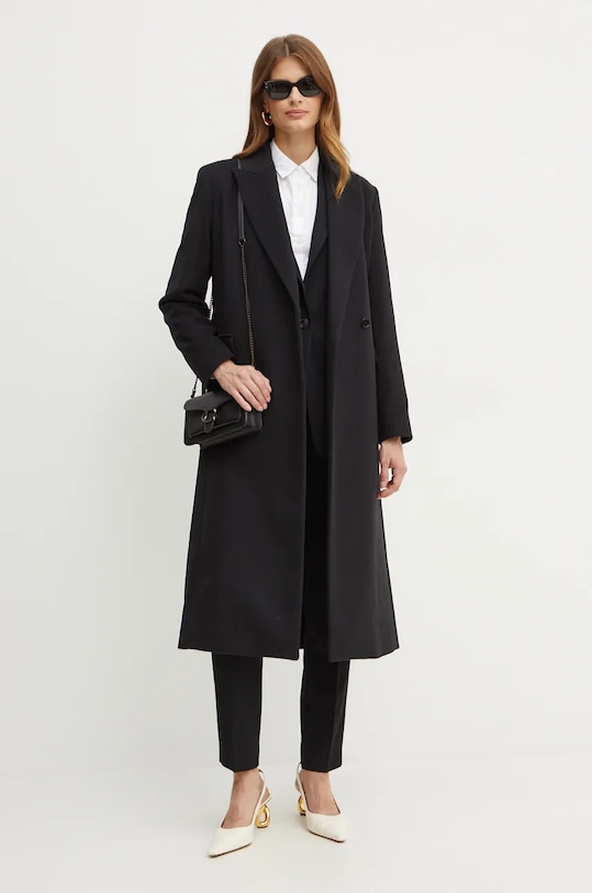 Піджак BOSS 50490053 чорний AA00