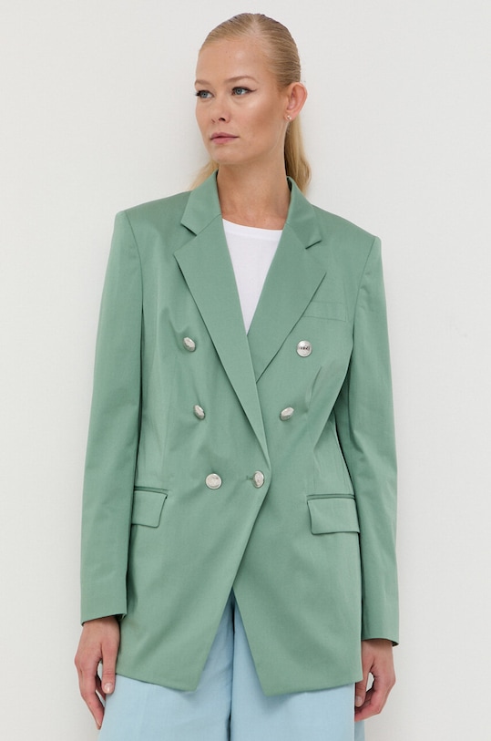 BOSS marynarka 50491291 zielony SS23