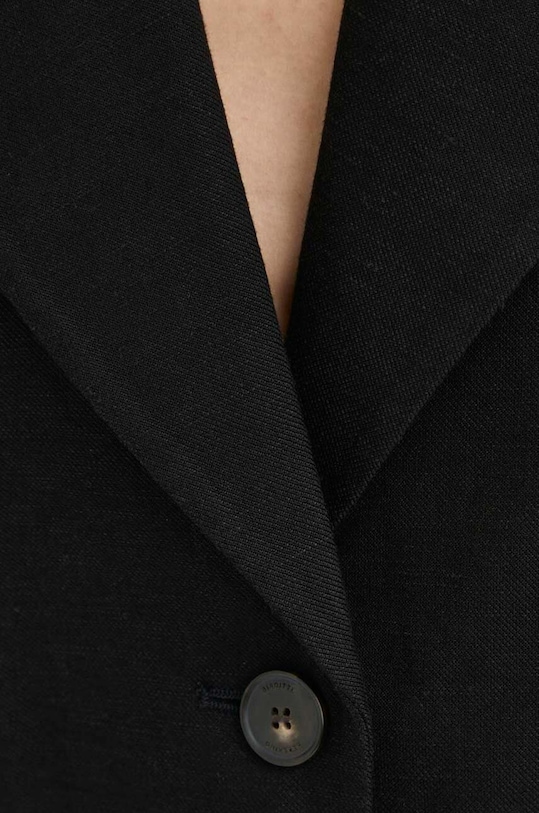 Sako s dodatkom lana Herskind Loreen 4757840 crna