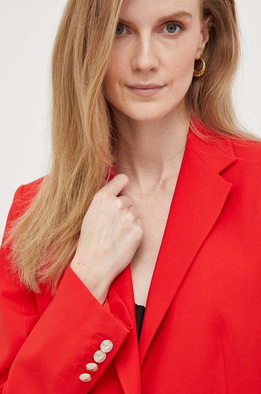 Σακάκι Tommy Hilfiger κόκκινο WW0WW37780.PPYX