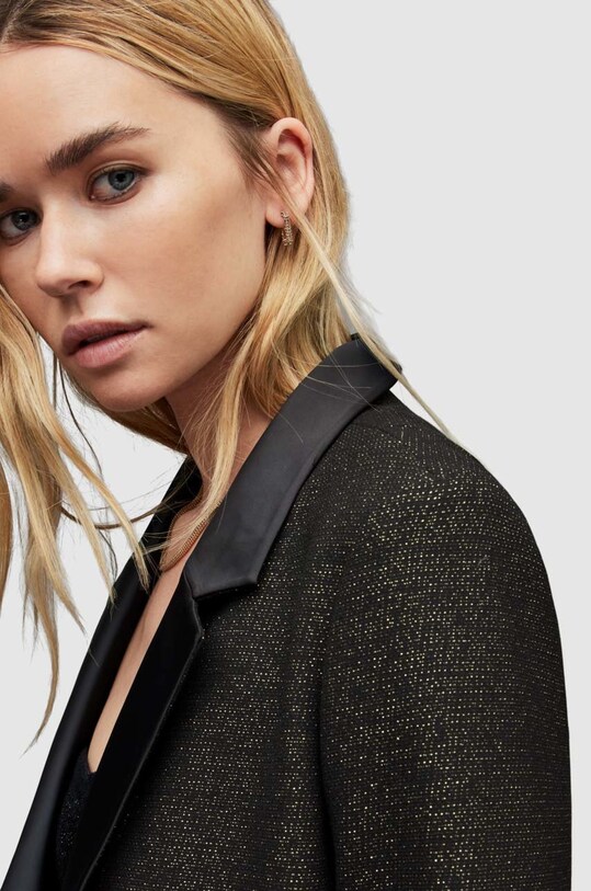 Îmbrăcăminte AllSaints sacou WT031X negru
