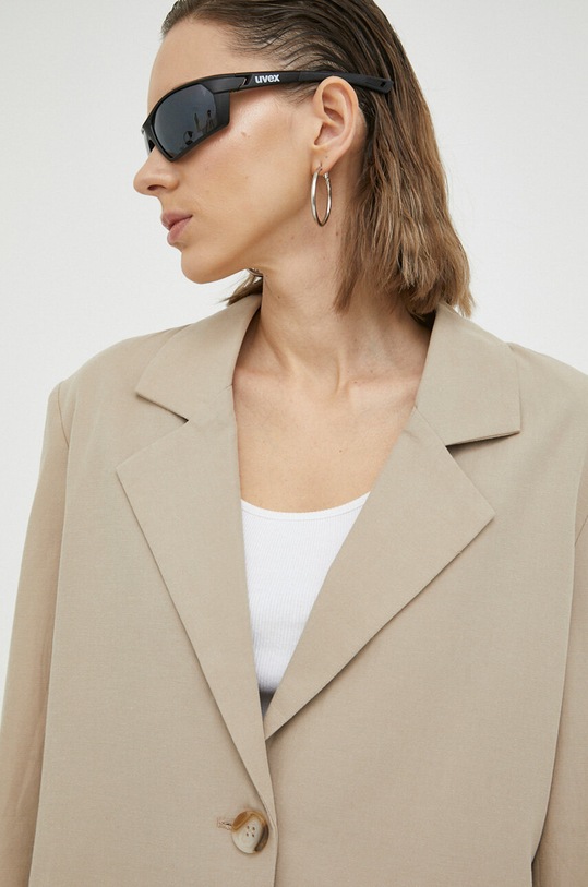 Résumé blazer din amestec de in bej 16390917