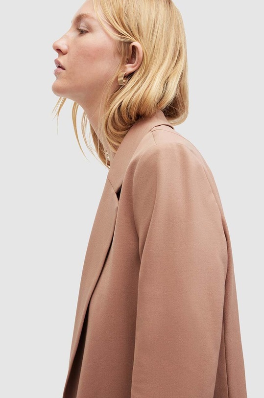 Odzież AllSaints marynarka WT017Y brązowy