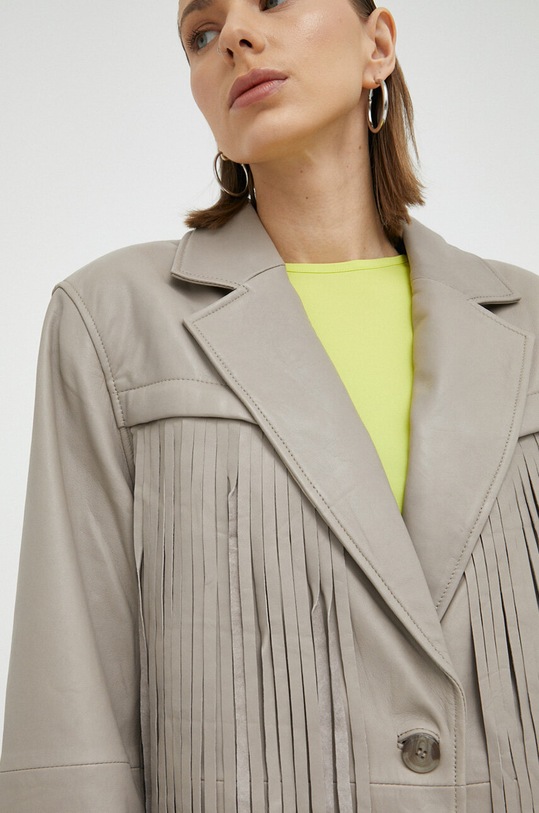 Шкіряна куртка Gestuz AvivaGZ Frill 10906967