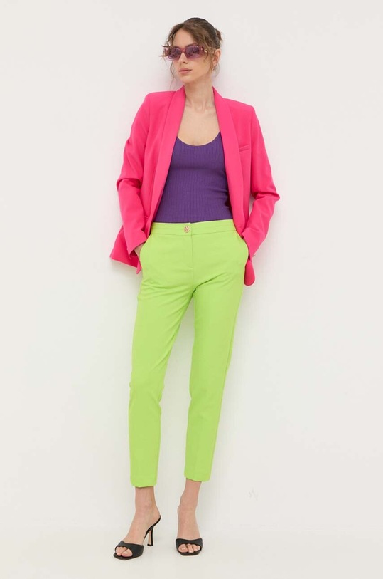 Morgan marynarka VCRIS.F VCRIS.F.ROSE.FLUO różowy SS25