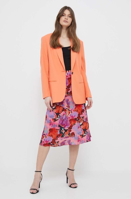 Sako s prímesou vlny Joop! 30035739 oranžová SS23