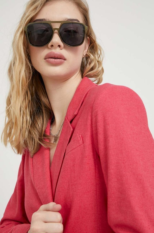 Ленено сако Abercrombie & Fitch розов KI144.3115.635