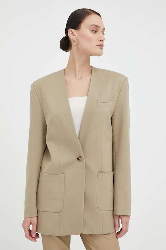 2NDDAY marynarka tkanina zielony 2231115152