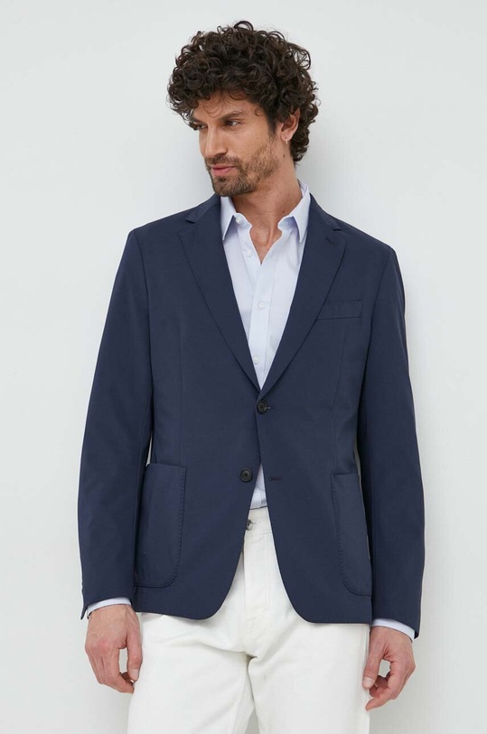 Σακάκι BOSS 50488264 σκούρο μπλε SS23