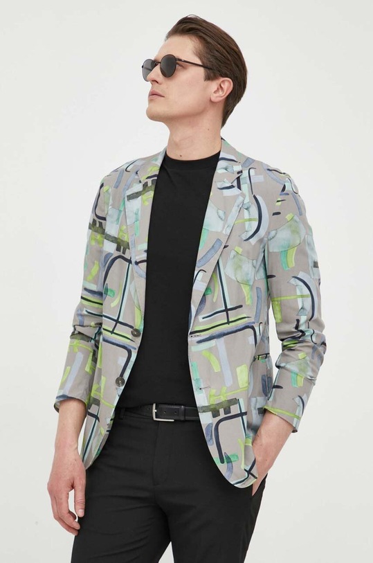 Emporio Armani sacou necaptusit gri D41G27.D1206