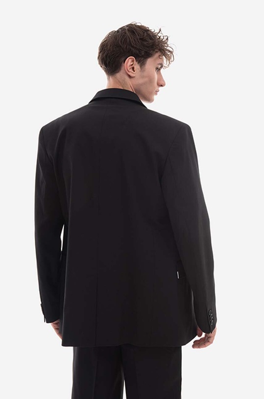 Clothing Han Kjøbenhavn wool blend jacket Boxy Suit Blazer M.131133 black