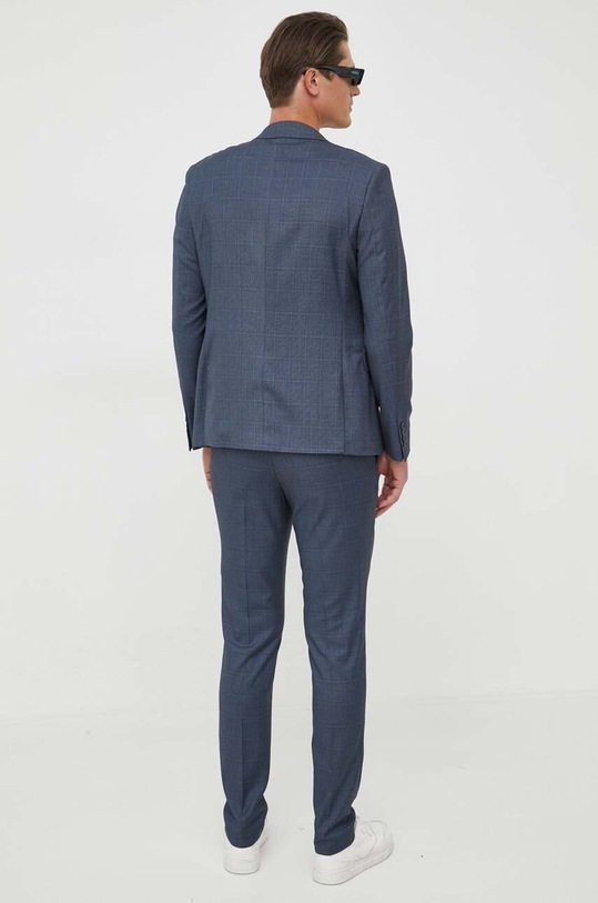 Odzież Lindbergh garnitur 30.61002C.BLUE.CHECK granatowy