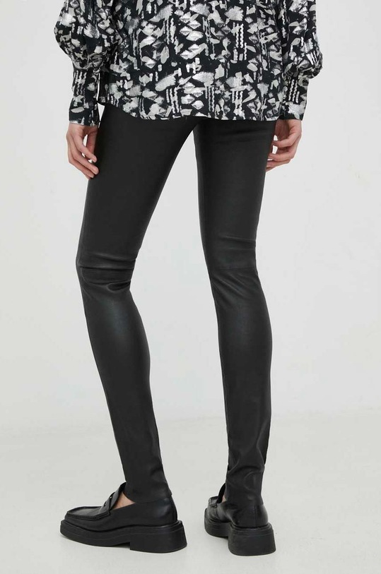 Îmbrăcăminte Bruuns Bazaar pantaloni de piele Christa BBW2716 negru