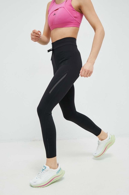 adidas Performance legginsy do biegania z elastanem czarny HS5435