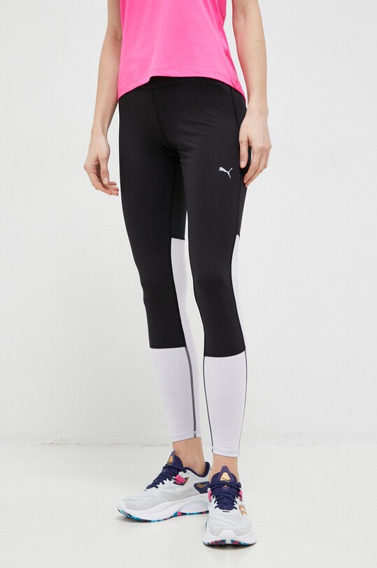 Леггинсы для бега Puma Favourite с эластаном чёрный 523185