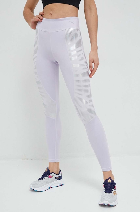 Puma leggins de antrenament Nova Shine 523088 violet SS23