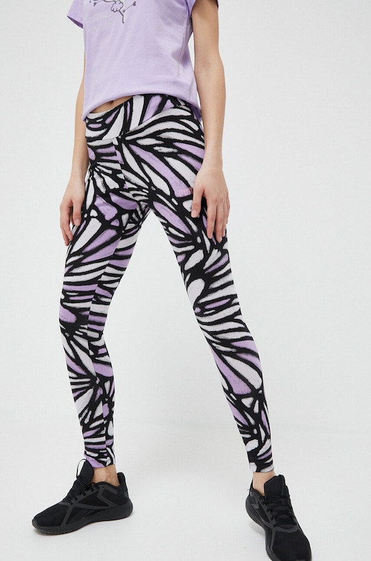 Puma legginsy z elastanem fioletowy 674450