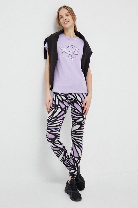 Puma legginsy 674450 fioletowy SS23