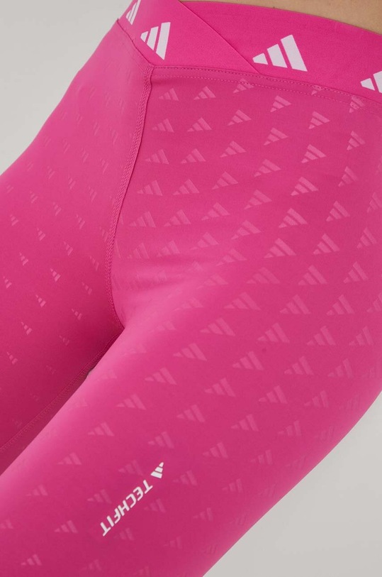 Κολάν προπόνησης adidas Performance Techfit Brand Love ροζ HT5662