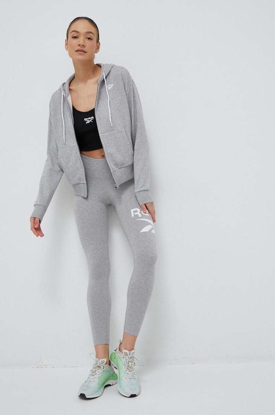 Reebok leggings HT6195 grigio SS23