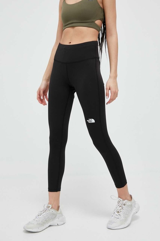 The North Face legginsy treningowe Flex z elastanem czarny NF0A7ZB8JK31