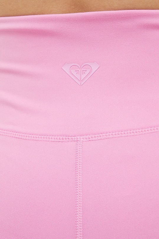 Roxy legginsy treningowe Heart Into It x Mizuno różowy ERJNP03487