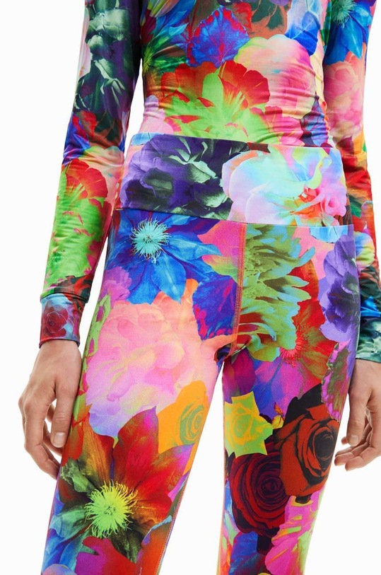 Desigual legginsy 23SWKK07 multicolor SS23
