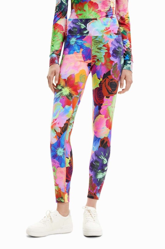 Odzież Desigual legginsy 23SWKK07 multicolor