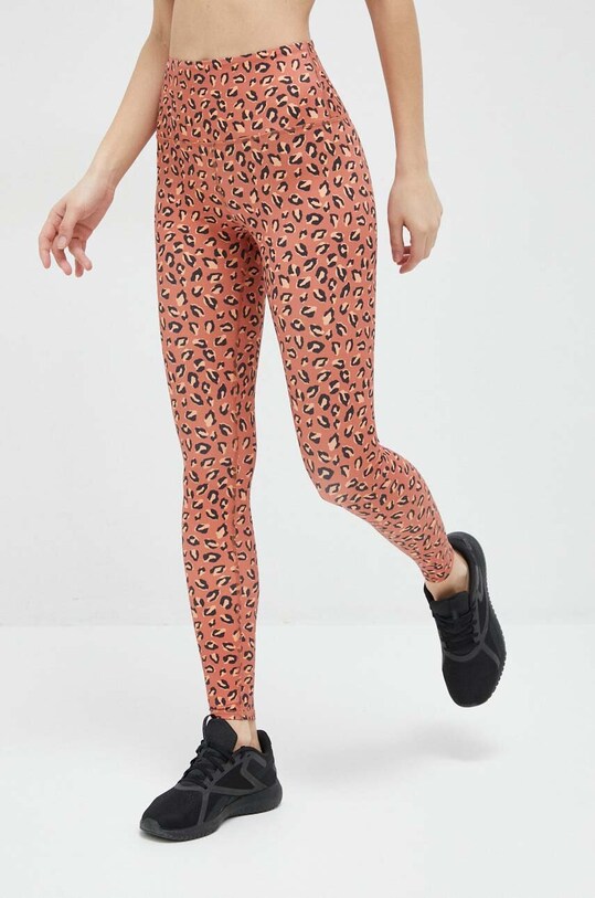 Odzież Billabong legginsy treningowe Adventure ABJPT00105 czerwony