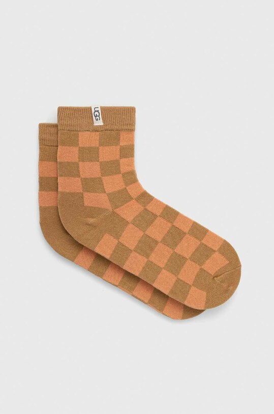 Ponožky UGG dlouhé ponožky hnědá 1135130