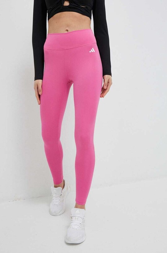adidas Performance leggins de antrenament Training Essentials HR5445 roz SS23