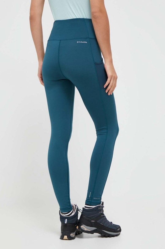 Odzież Columbia legginsy sportowe Windgates 2037191 turkusowy