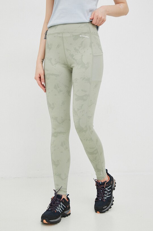 Columbia leggins sport Windgates uni verde 2037191