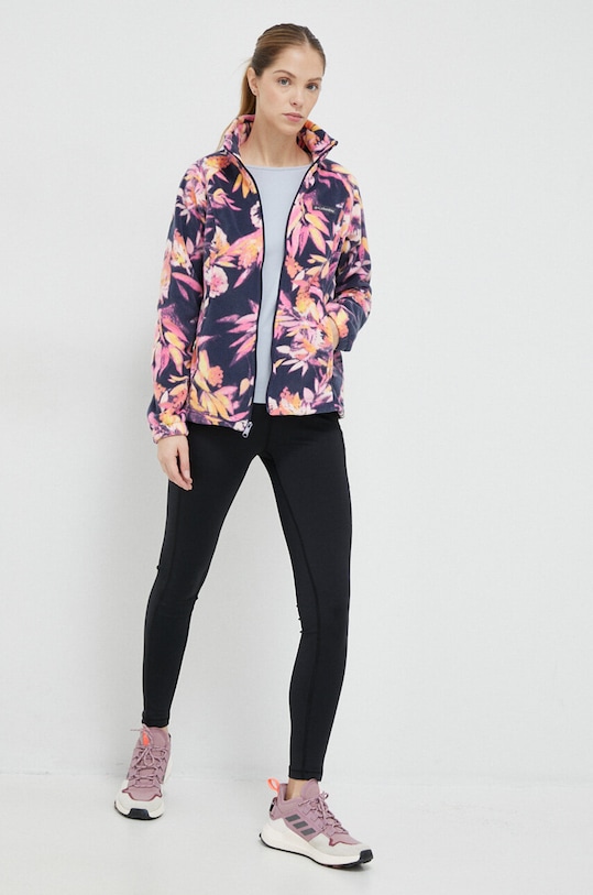 Columbia legginsy sportowe Windgates 2037191 czarny AW23