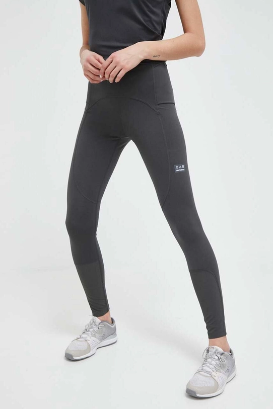 New Balance legginsy do biegania Impact Run AT z elastanem szary WP31275ACK