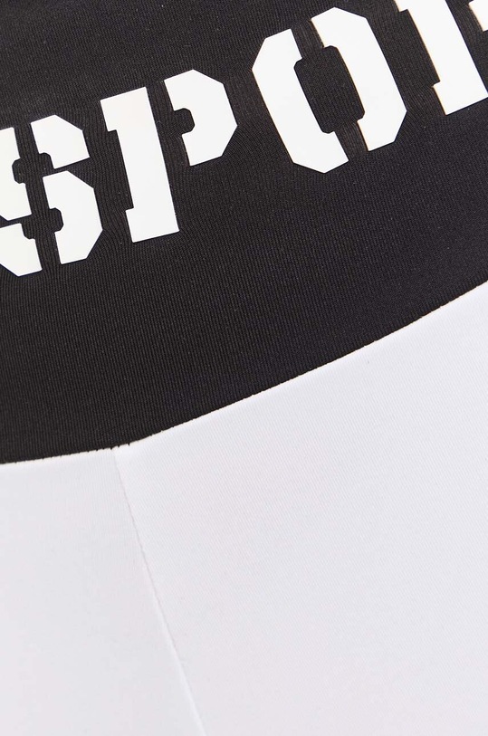 PLEIN SPORT legginsy biały PACC.WJT1717.STE003N