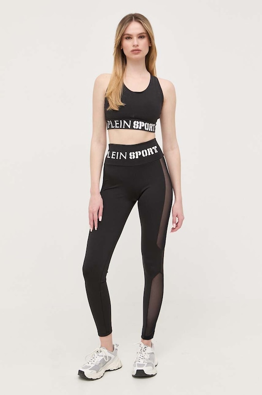 PLEIN SPORT legging PACC.WJT1717.STE003N fekete SS23