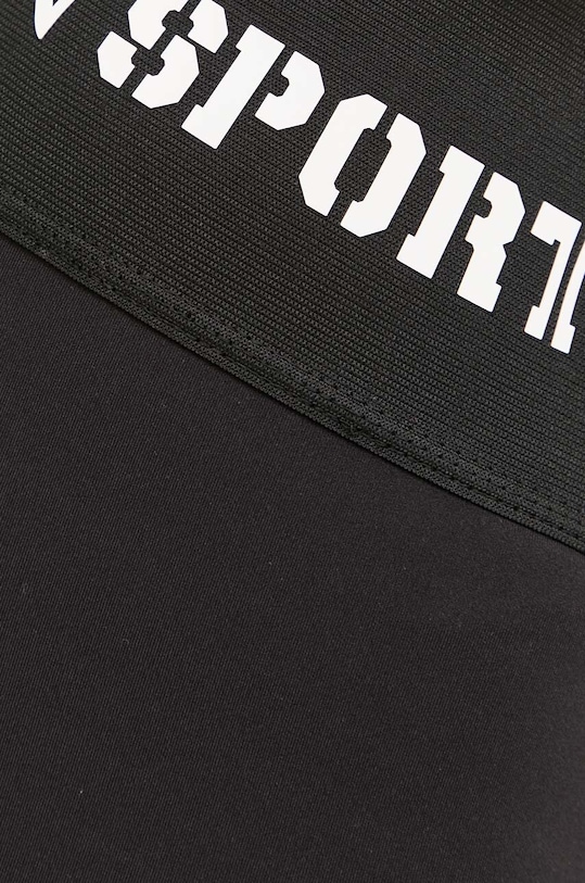 PLEIN SPORT legginsy czarny PACC.WJT1718.STE003N