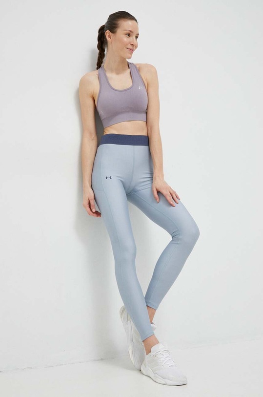 Under Armour legginsy treningowe Armour Branded 1377089 niebieski SS23