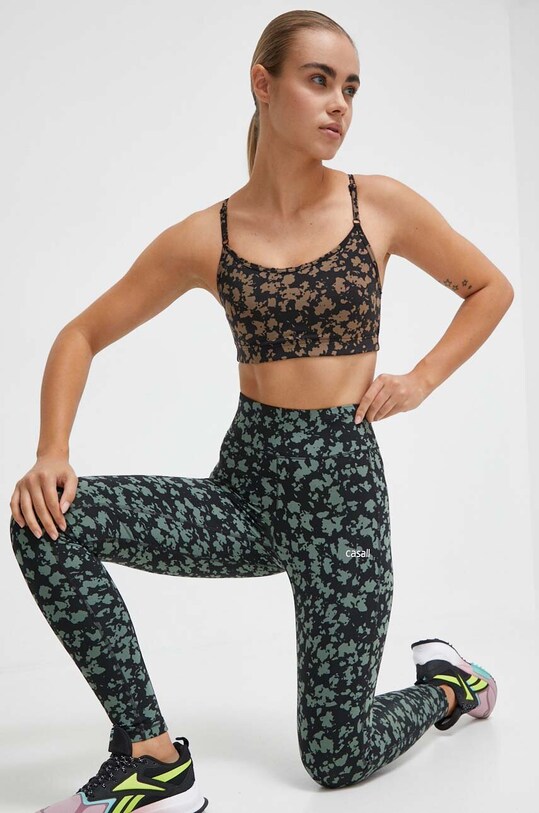 Casall leggins de antrenament verde 21501