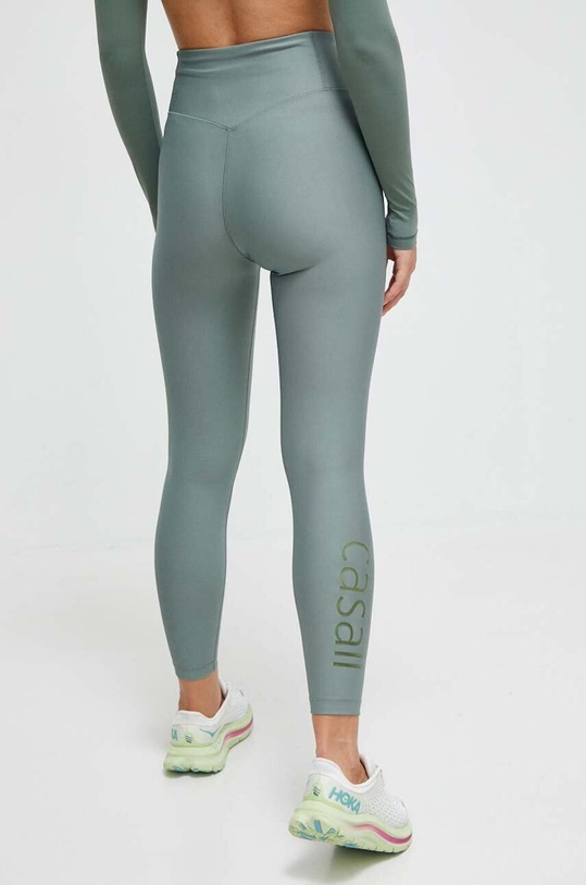 Casall leggings női elasztánnal zöld 21568