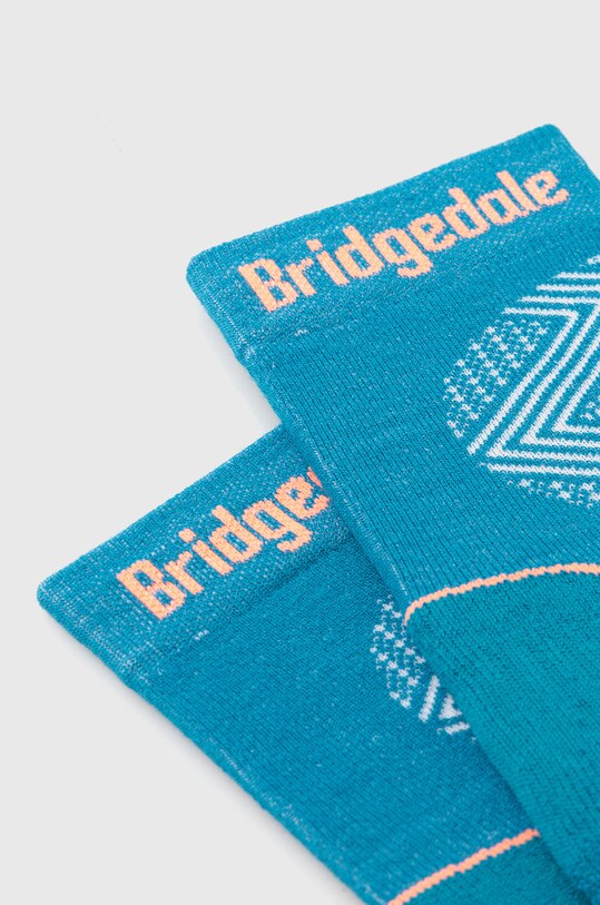 Чорапи Bridgedale Ultralight T2 Coolmax 710284 тюркоазен SS23