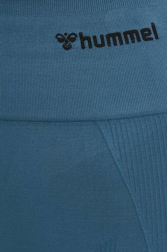 Hummel legginsy treningowe hmlTIF SEAMLESS HIGH WAIST TIGHTS turkusowy 210492