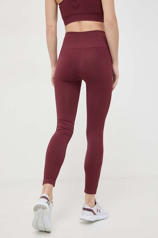 Oblečenie Tréningové legíny Hummel Tif 210492 burgundské