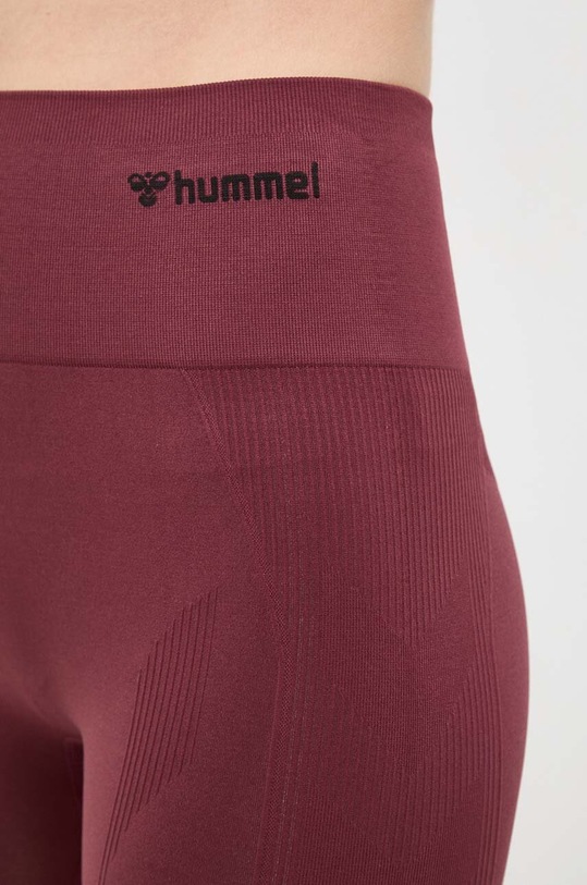 Tréningové legíny Hummel Tif burgundské 210492